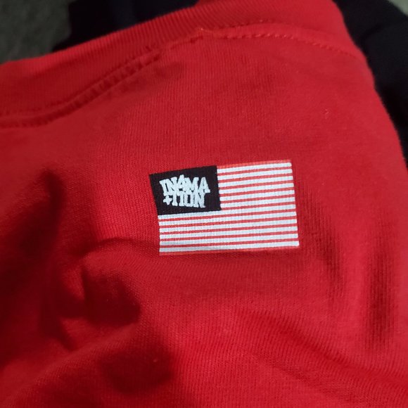 in4mation red t shirt Hawaii aloha army - Picture 2 of 2